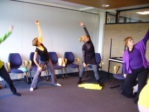 Yogaworkshop aan SCCO te Zwolle door yoga4business
